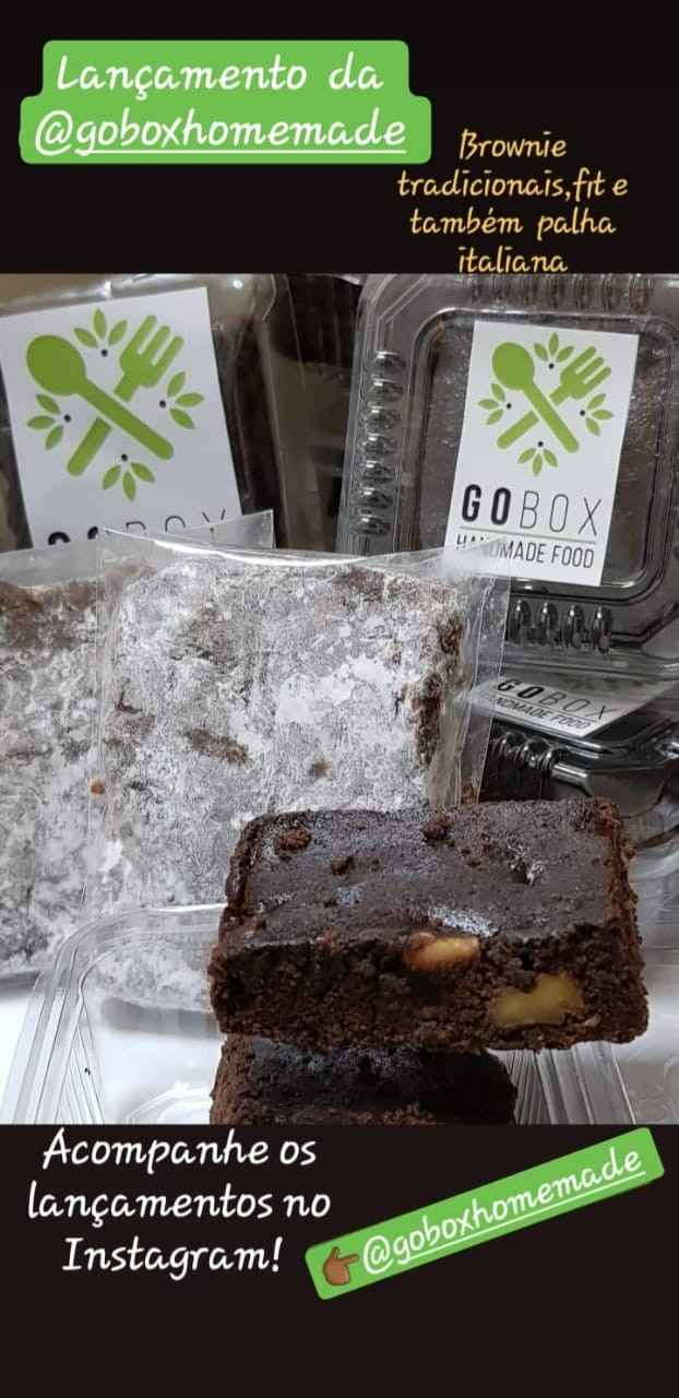 Brownies e palhas tradicionais