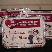 lembrancinha para os padrinhos