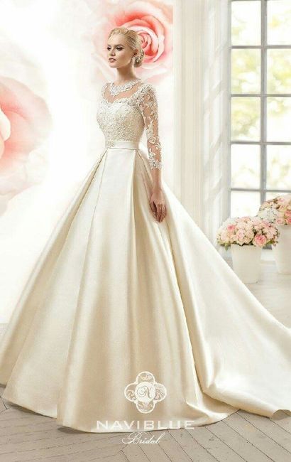 Qual vestido mais agrada vcs noivinhas? já ouviram falar na tendencia de cor off white? - 3