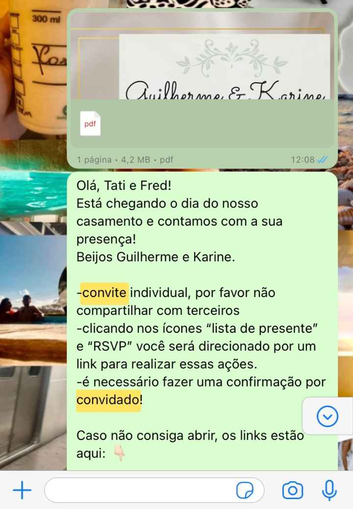 Convite online - 2