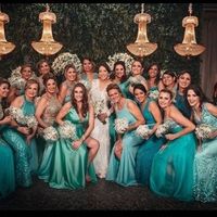 Cor dos vestidos das madrinhas - 1