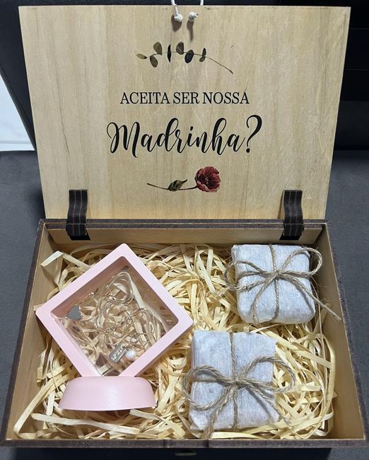Convites Padrinhos & Florista! 🎁 4