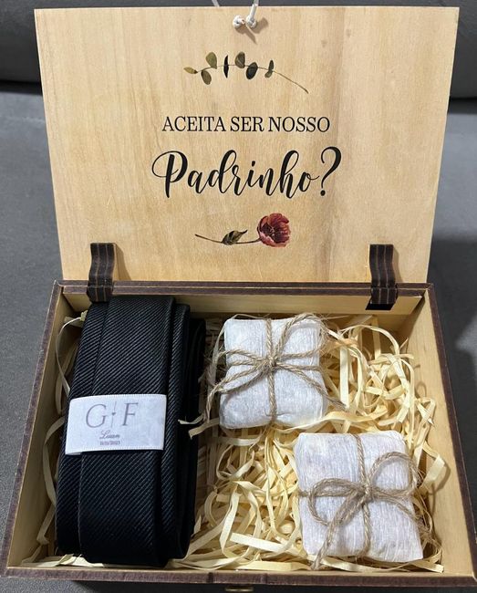 Convites Padrinhos & Florista! 🎁 5