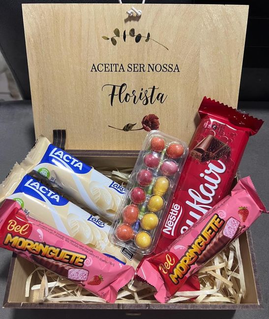 Convites Padrinhos & Florista! 🎁 6