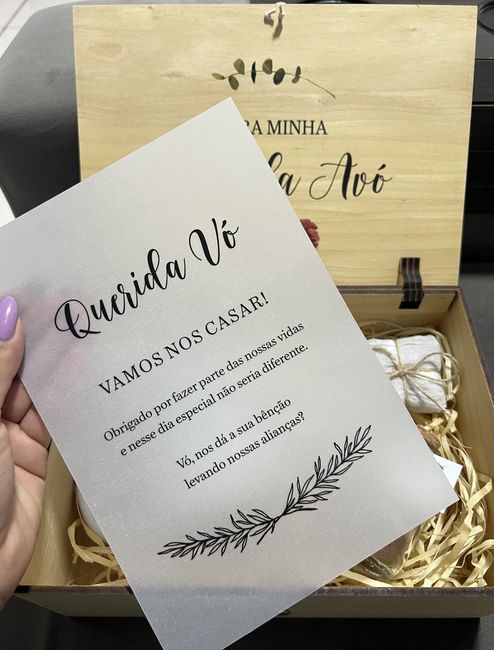 Convites Pais & Vó ❤️ 9
