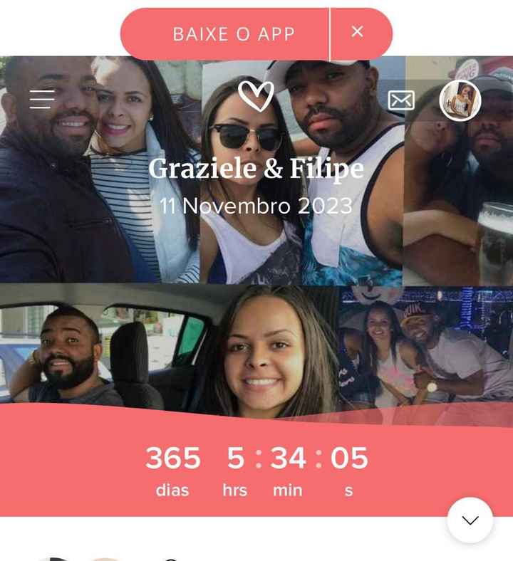 Contador virou! Faltam 365 dias ❤️ - 1