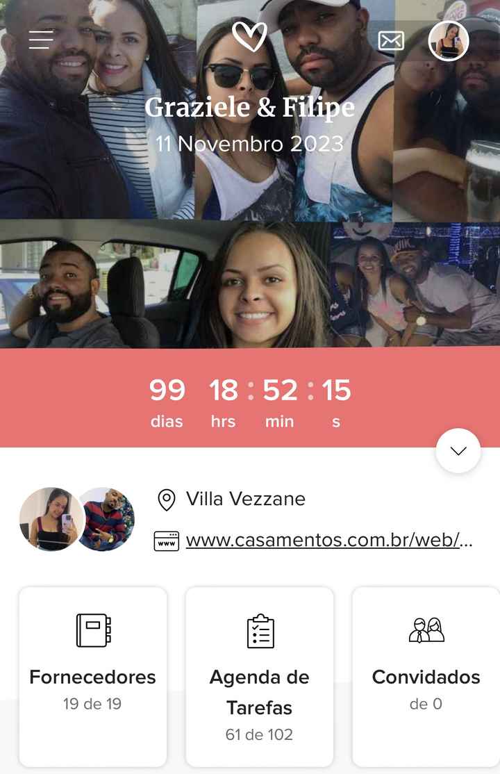 99 Dias! 👰🏻‍♀️ - 1