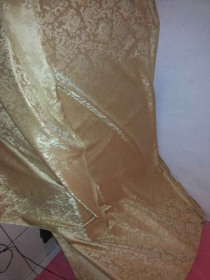 Comprei os tecidos que vou usar na decoração - 4