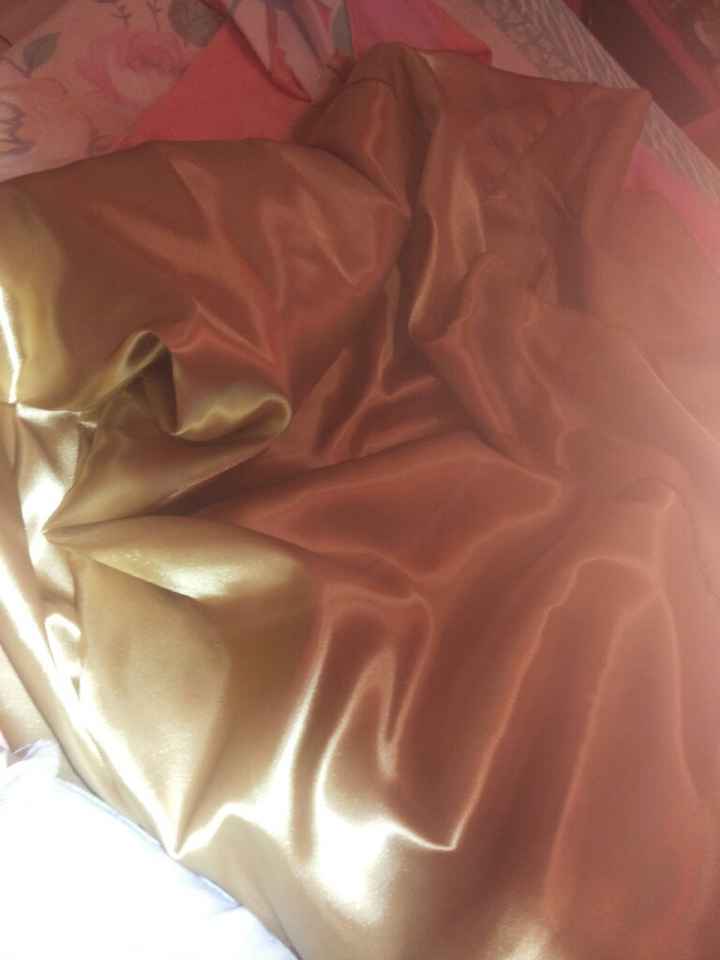 Comprei os tecidos que vou usar na decoração - 7