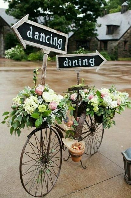 Decoração com bicicletas