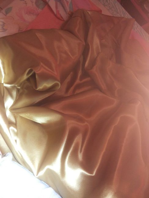 Comprei os tecidos que vou usar na decoração - 7