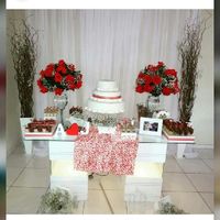 Mesas para festa de noivado - 1