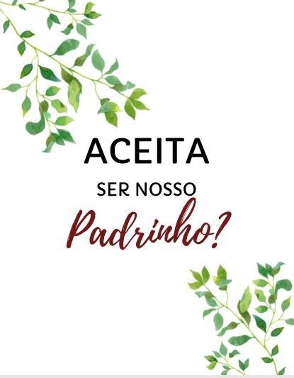 Convite Padrinhos 6