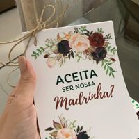 Convite madrinhas