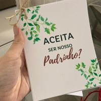 Convite padrinhos