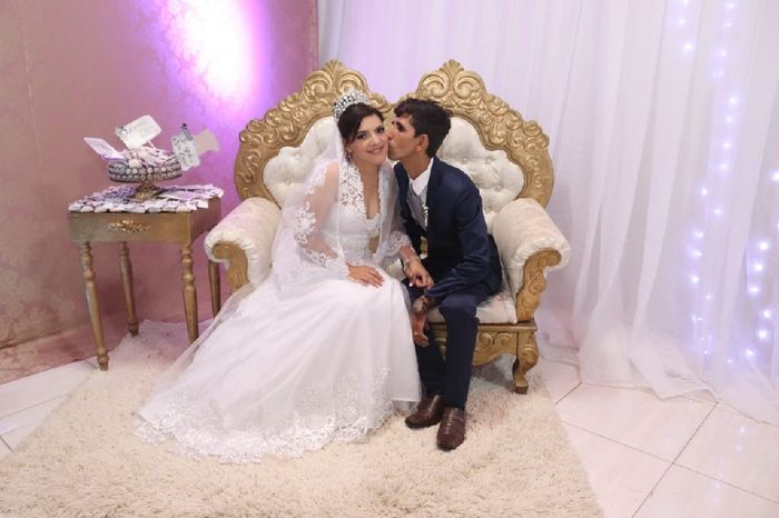 Oiii noivinhas! Boa noite ! Caseei 👰🏻💕🤵🏻😍 no último sábado dia 01/12/2018 ! Tudo simples mais do jei