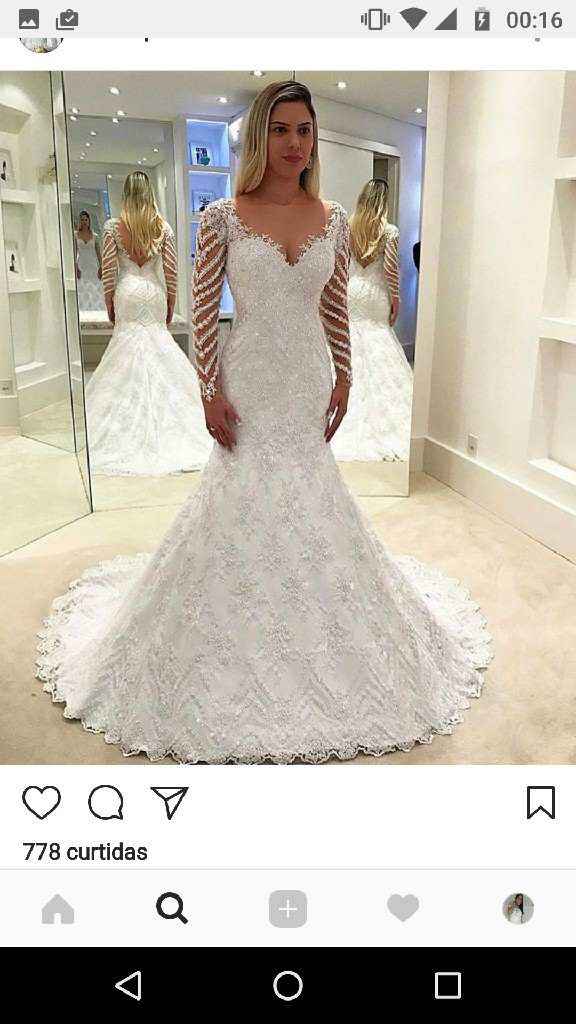 Minhas inspirações de vestido de noiva - 1