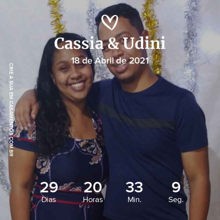 29 dias para o Grande Dia! - 1