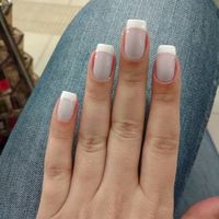 Alerta contra unha de gel/porcelana  + minhas unhas do casamento - 1