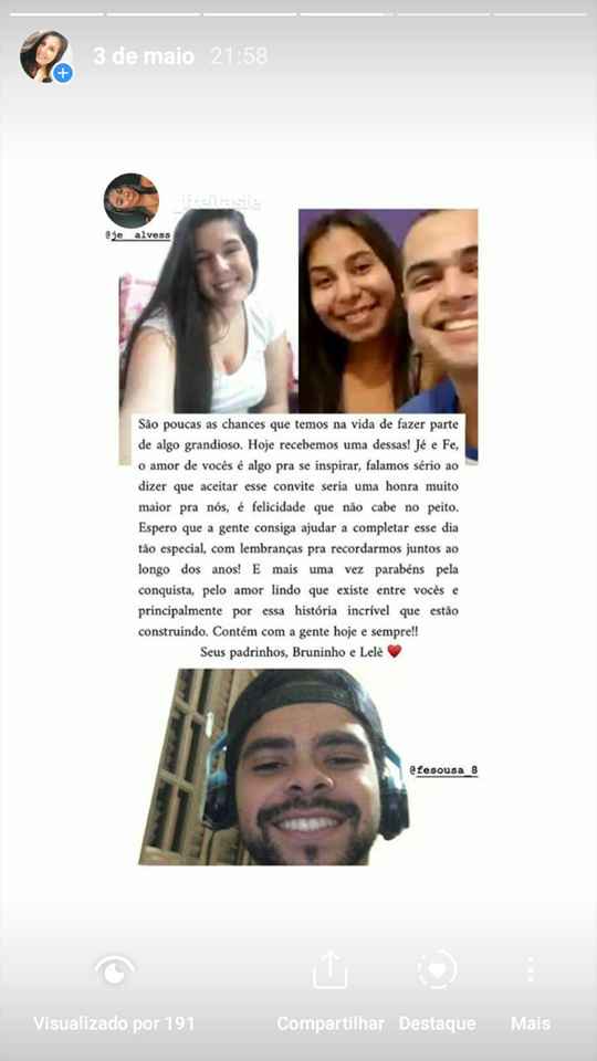 Convidando os padrinhos - 3