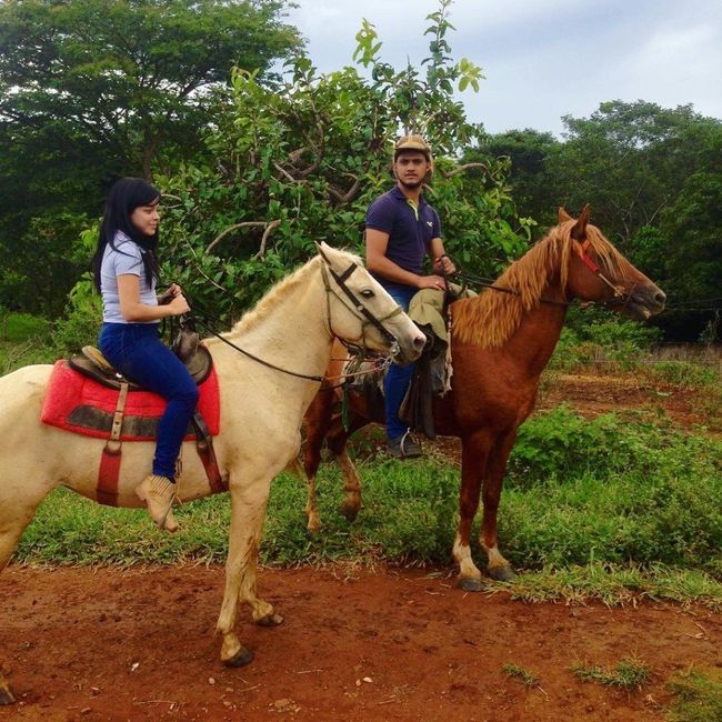Essa foto foi tirada no dia em que fui pra fazenda da minha cunhada para conhece-la.