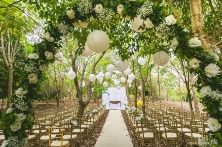Casando ao ar livre 