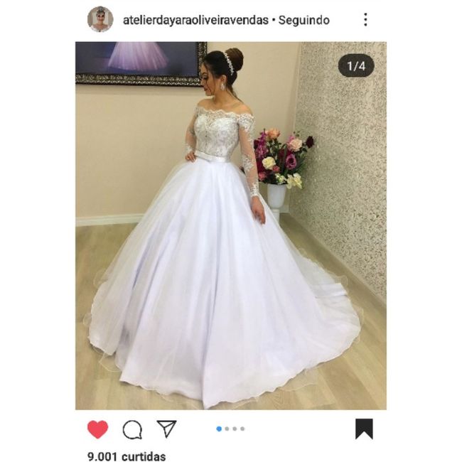 Vestido de noiva - 1