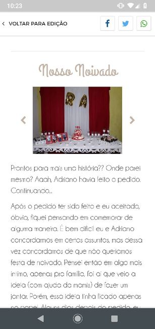 Site de casamento - 5