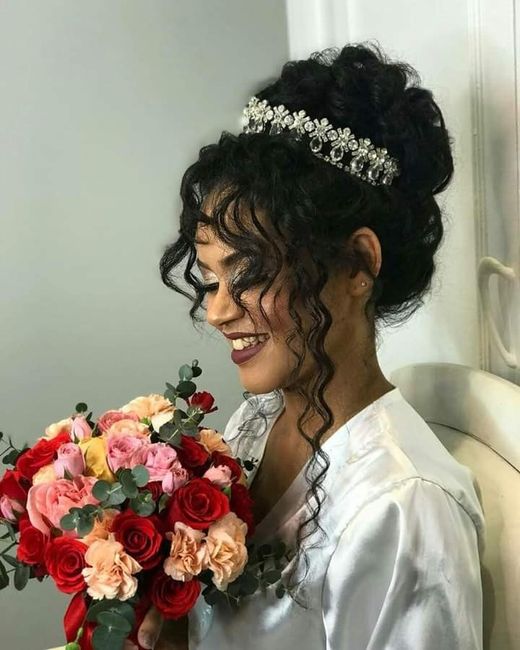 Cabelo da noiva 👰🏻 4