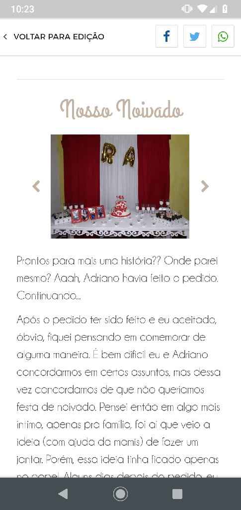 Site de casamento - 5