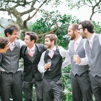 roupa Dos padrinhos casamento ao ar livre - 2