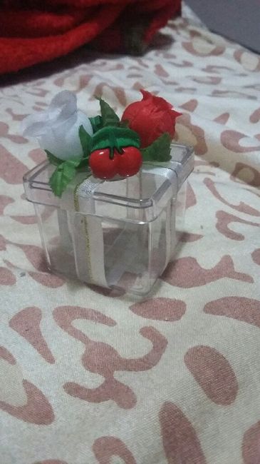Me antecipei  com as lembrancinhas - 1