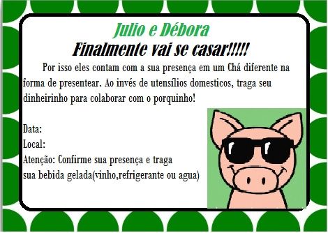 Chá do Cofrinho