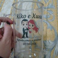 Lembrancinha padrinhos - 1