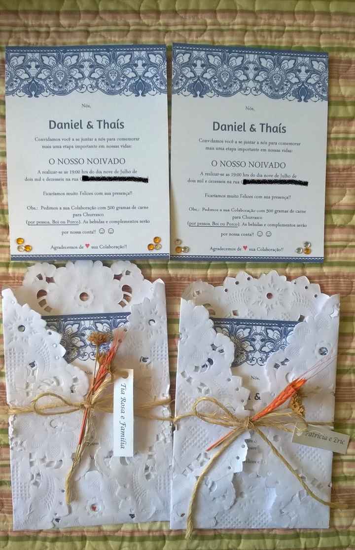 Convites e Envelopes