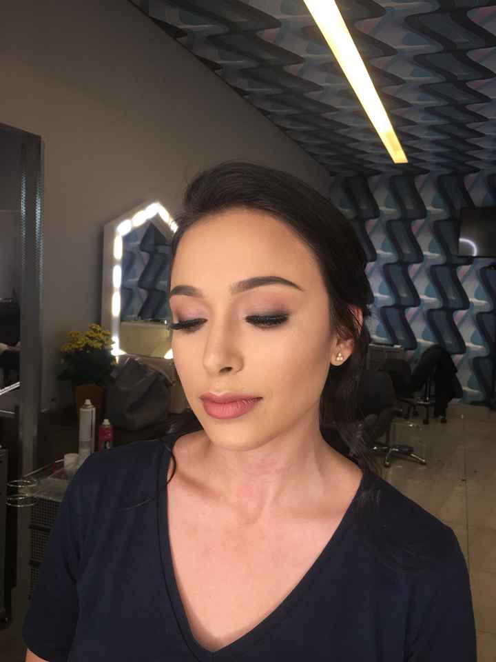 Teste de noiva make e cabelo. - 1