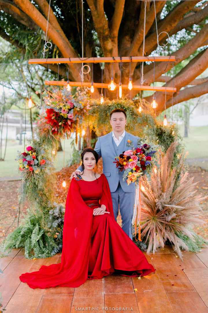 fotos oficiais do Casamento!! casei de vermelho 💃🏽💕🌿🌸 - 15