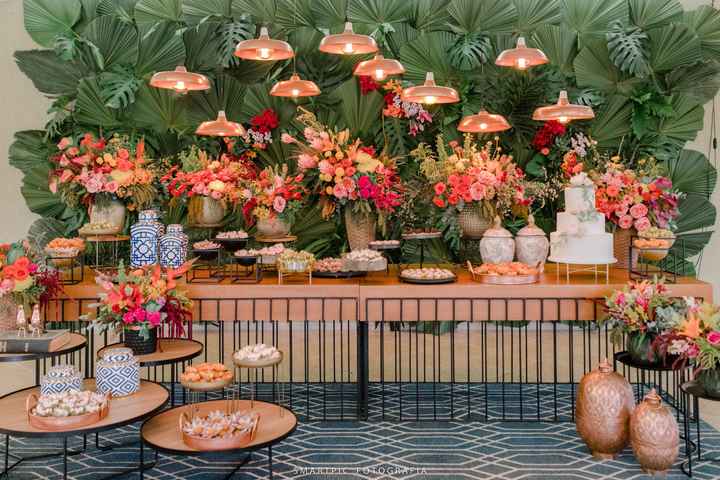 Decoração do meu casamento #vemver 💕🌸🤩🌿🦚 - 1