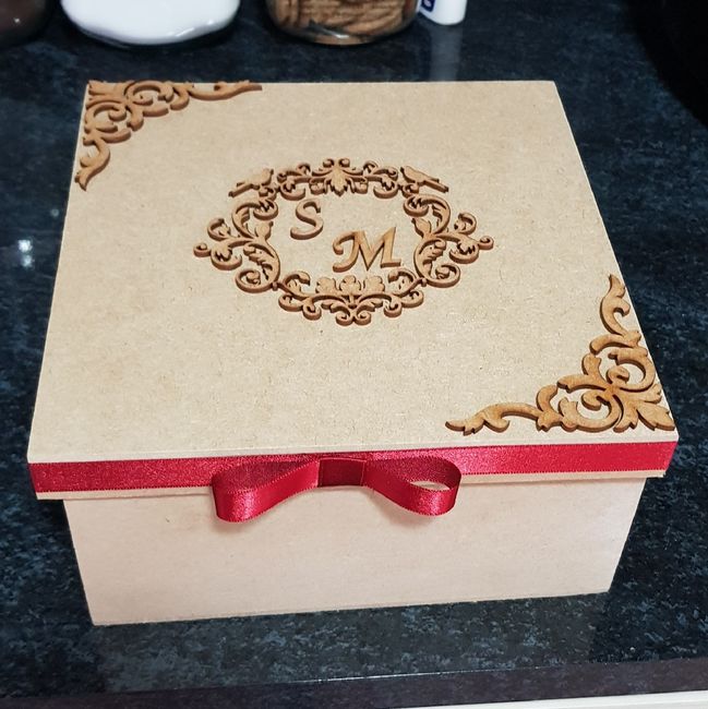 Caixas presente madrinhas e padrinhos 2