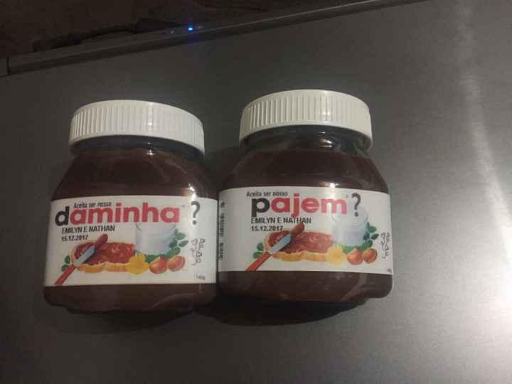 #vemver nutella para daminhas e pajens - 1