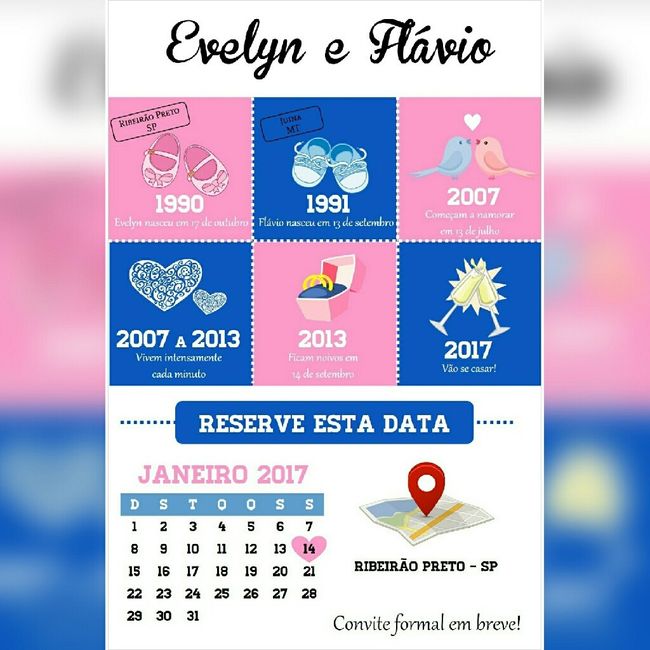 Meu save the date - 1