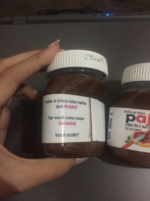 #vemver nutella para daminhas e pajens - 2