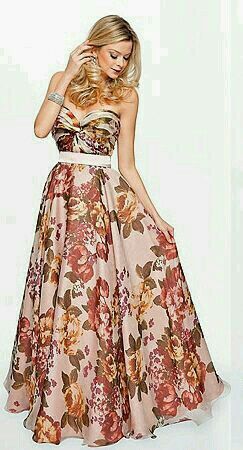 Vestido florido para madrinhas. qual é a opinião de vocês? - 2