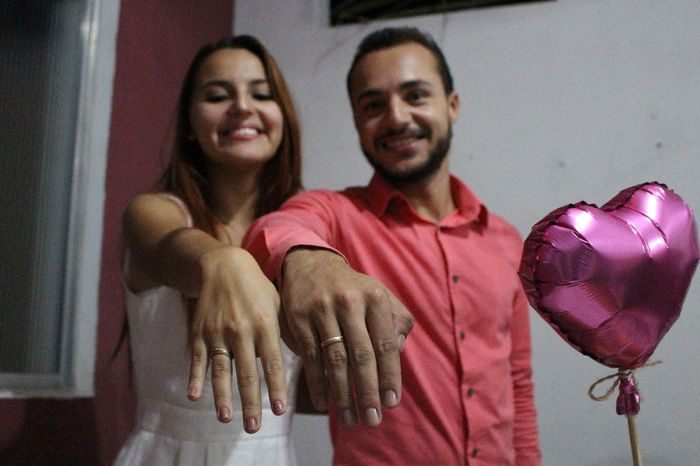 Noivinhos mais felizes do mundo!
