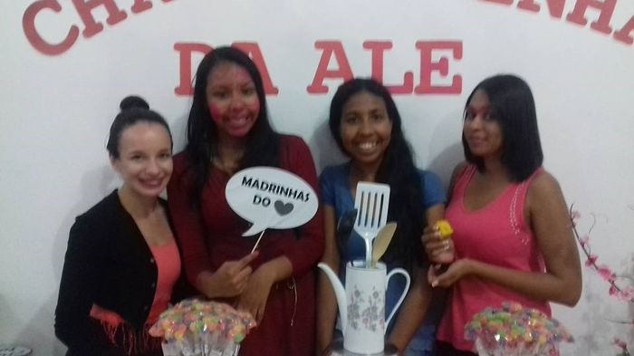 Algumas das minhas lindas madrinhas 