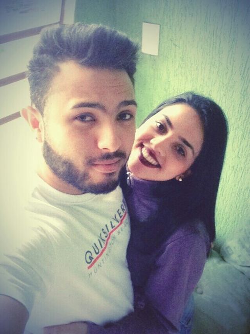 Foto nossa (eu e meu noivo) - 1