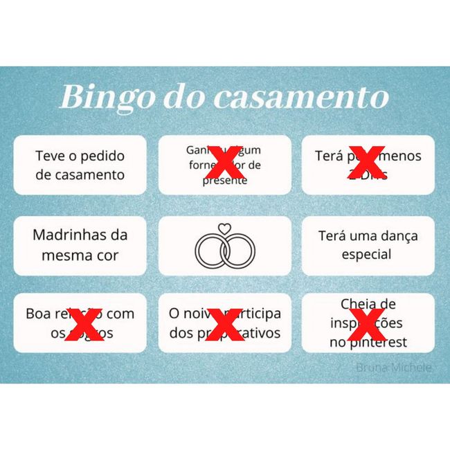 Bingo do Casamento 7
