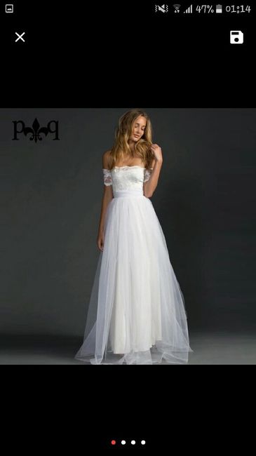 Vestido para ensaio pré wedding - 1