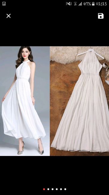 Vestido para ensaio pré wedding - 3