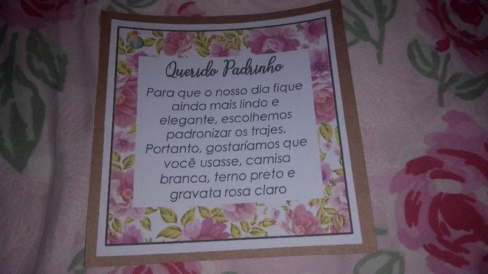 Meu Manual de Padrinhos! Vem ver! - 6